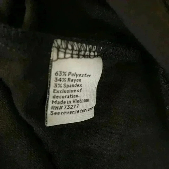 11. Nine West Fitted Black Dress, Size M, NWT - Picture 4 of 6